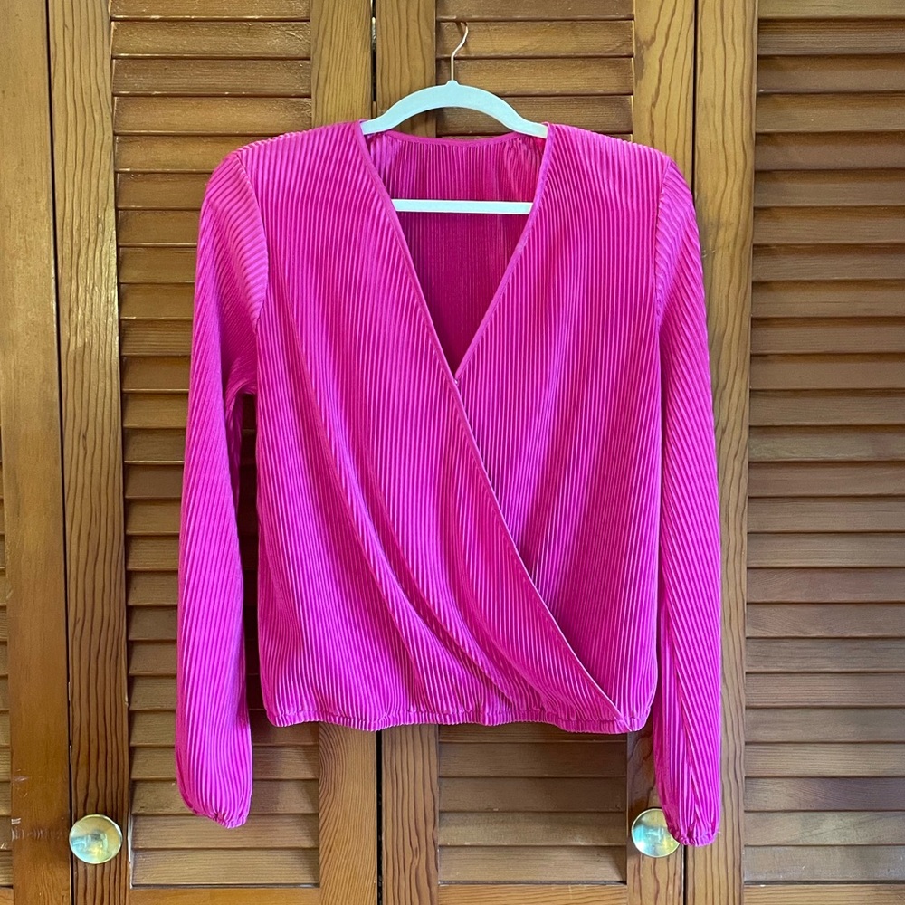 Pleated Blouse
